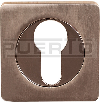 Накладка на цилиндр к ручкам ET AL 02,SN/NP никель матовый / никель блестящий