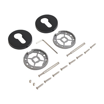 Накладка ALLUR ART COLLECTION ET-R2 BLACK(72150) мат.черный